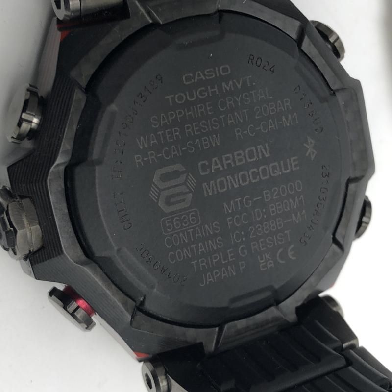 CASIO MTG-B2000YBD-1AJF Quartz Men's Watch — Japanese