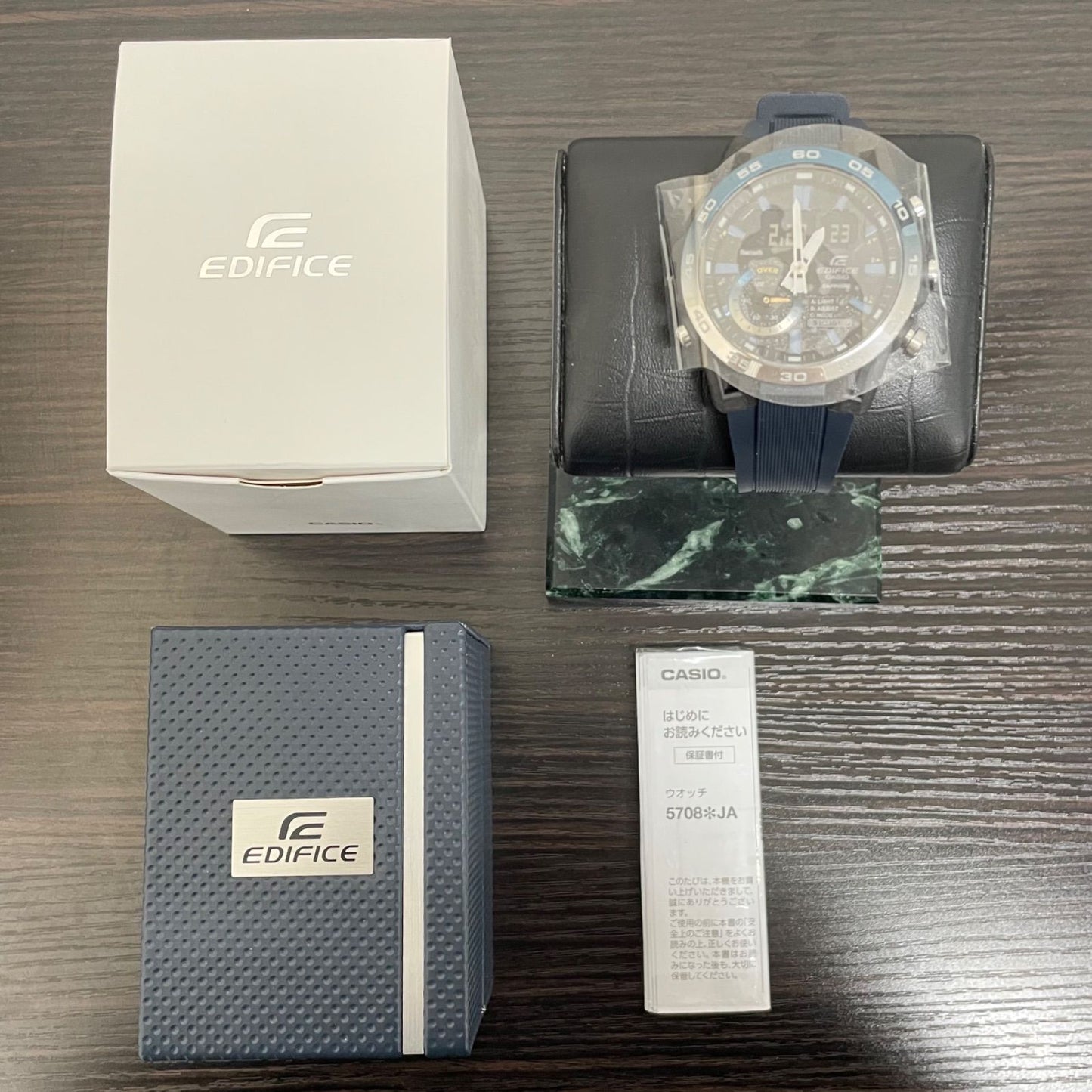 CASIO ECB-40 Solar Men's Watch — Japanese