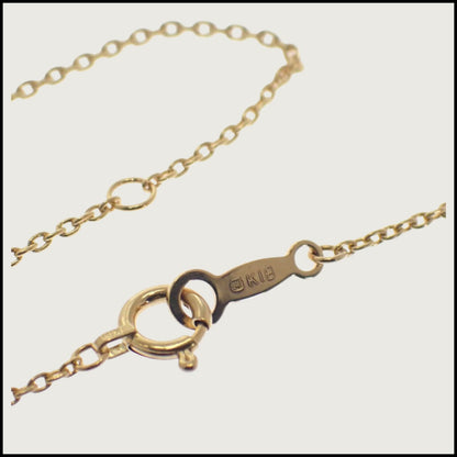 Mikimoto PP-20567K necklace featuring 7mm Akoya pearl pendant on 18K yellow gold 43 cm chain