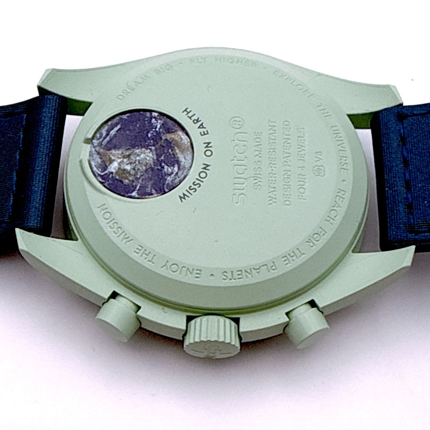 swatch Mission on Earth Quartz Men's — Japanese