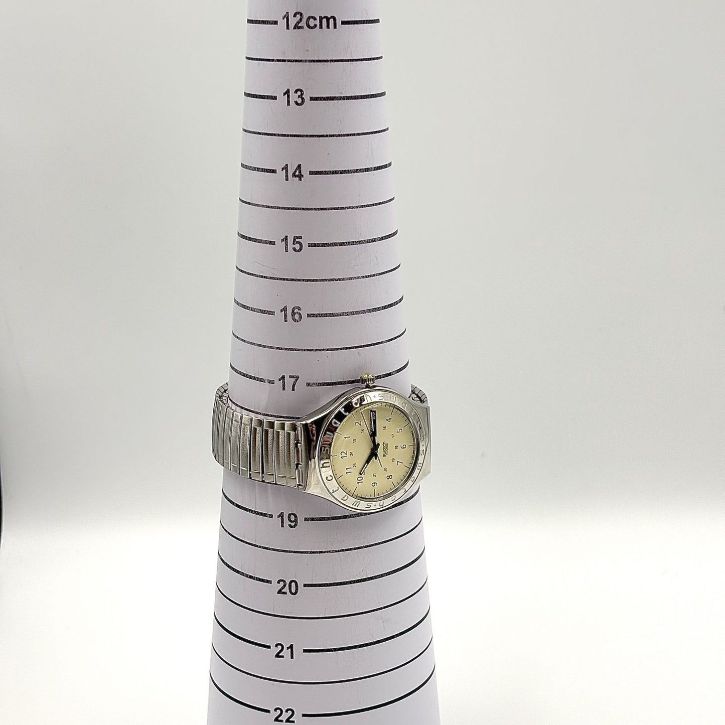 swatch YGS708 Irony Big Pergamena Quartz Men's — Japanese