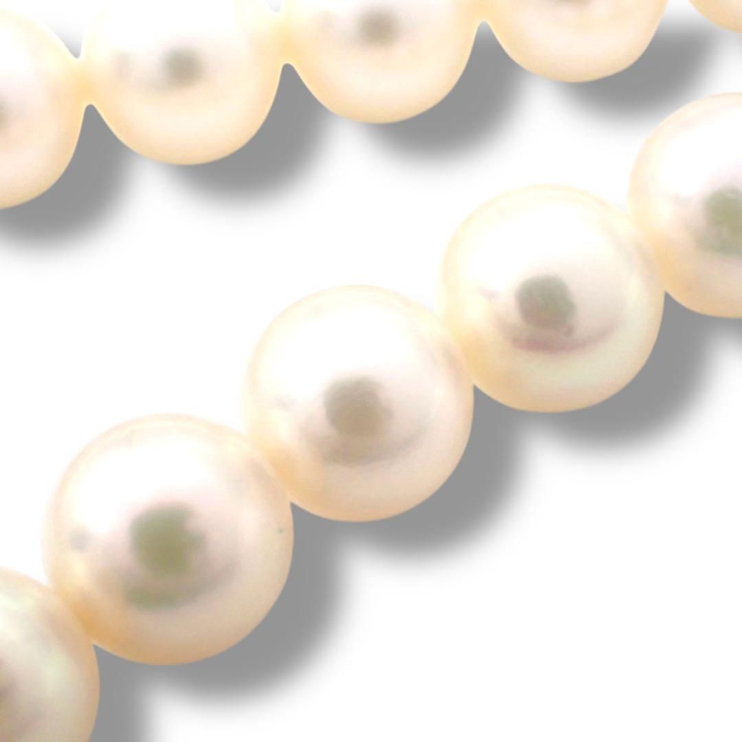 Tasaki Pearl 6.5-7.0mm silver sterling silver choker necklace with natural pink pearls, 42cm length