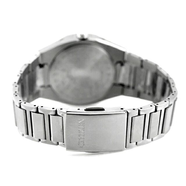 Citizen Attesa CB3040-56H men's silver dial wristwatch with silver super titanium band and durable case