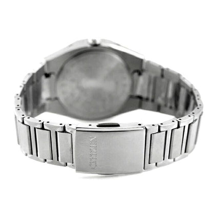Citizen Attesa CB3040-56H men's silver dial wristwatch with silver super titanium band and durable case