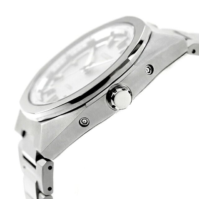 Citizen Attesa CB3040-56H men's silver dial wristwatch with silver super titanium band and durable case