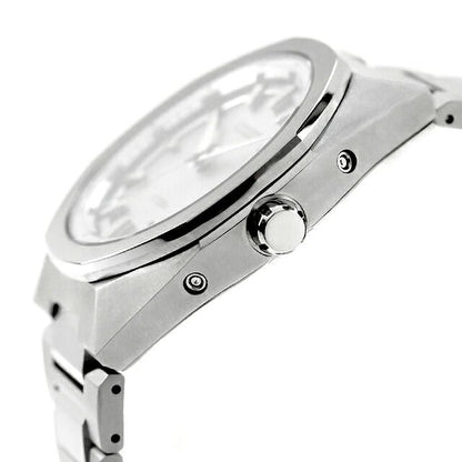 Citizen Attesa CB3040-56H men's silver dial wristwatch with silver super titanium band and durable case