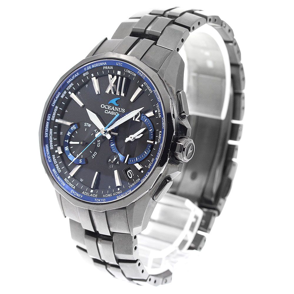 CASIO OCW-S3400B-1AJF Solar Men's Watch — Japanese