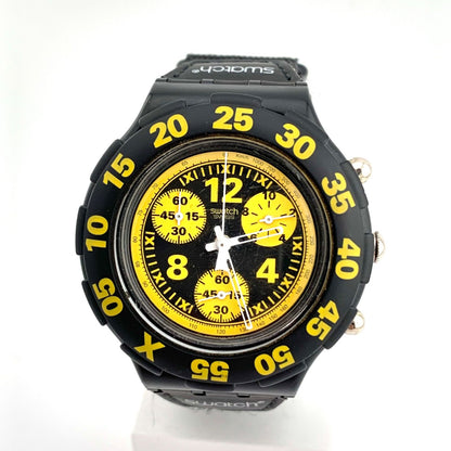 swatch AG 1995 25th Anniversary Chronograph Analog Men's — Japanese