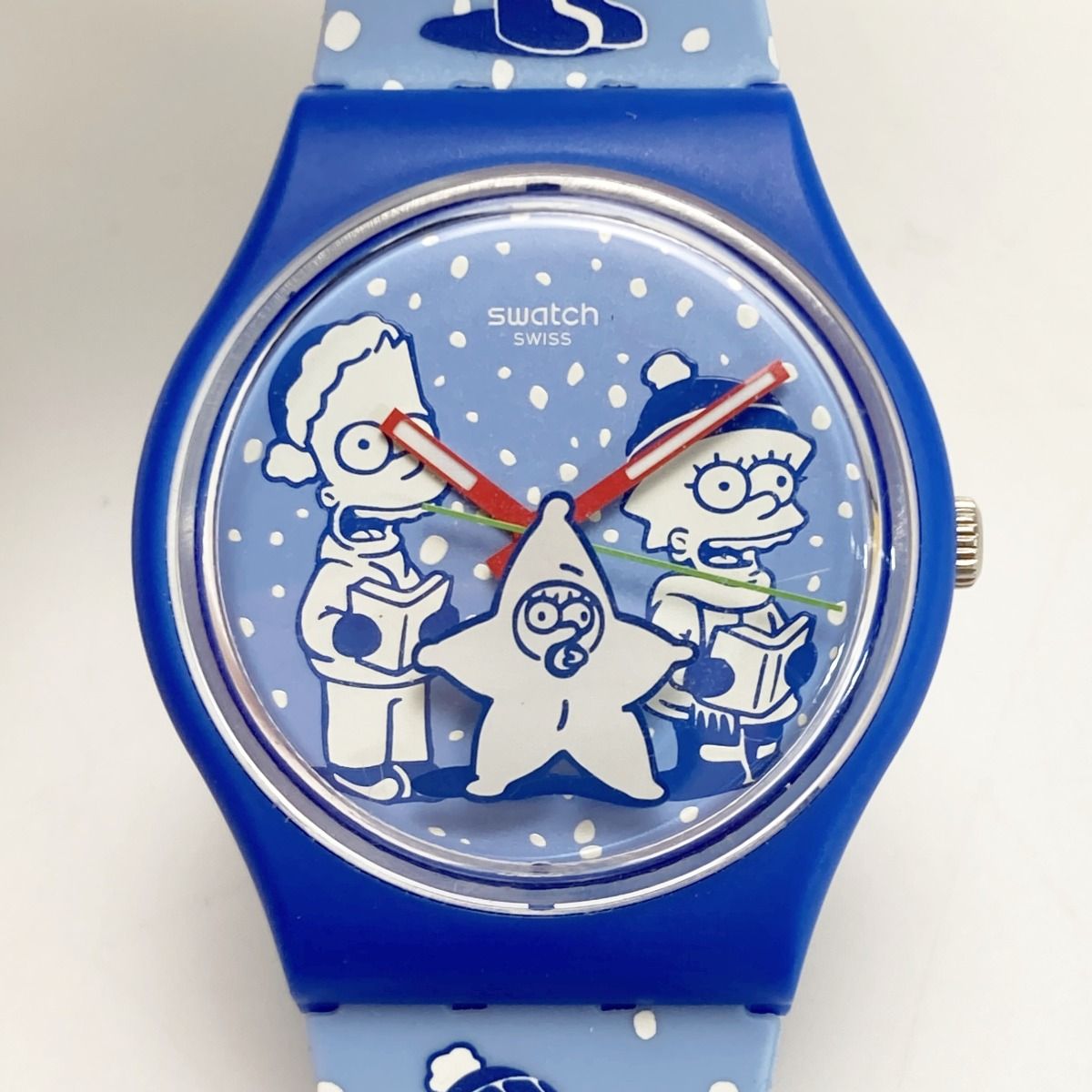 swatch SO28Z126 Quartz Men's — Japanese