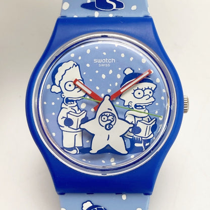 swatch SO28Z126 Quartz Men's — Japanese