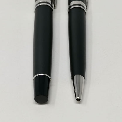 Waterman Paris ballpoint pen and fountain pen set with replacement ink cartridge and box