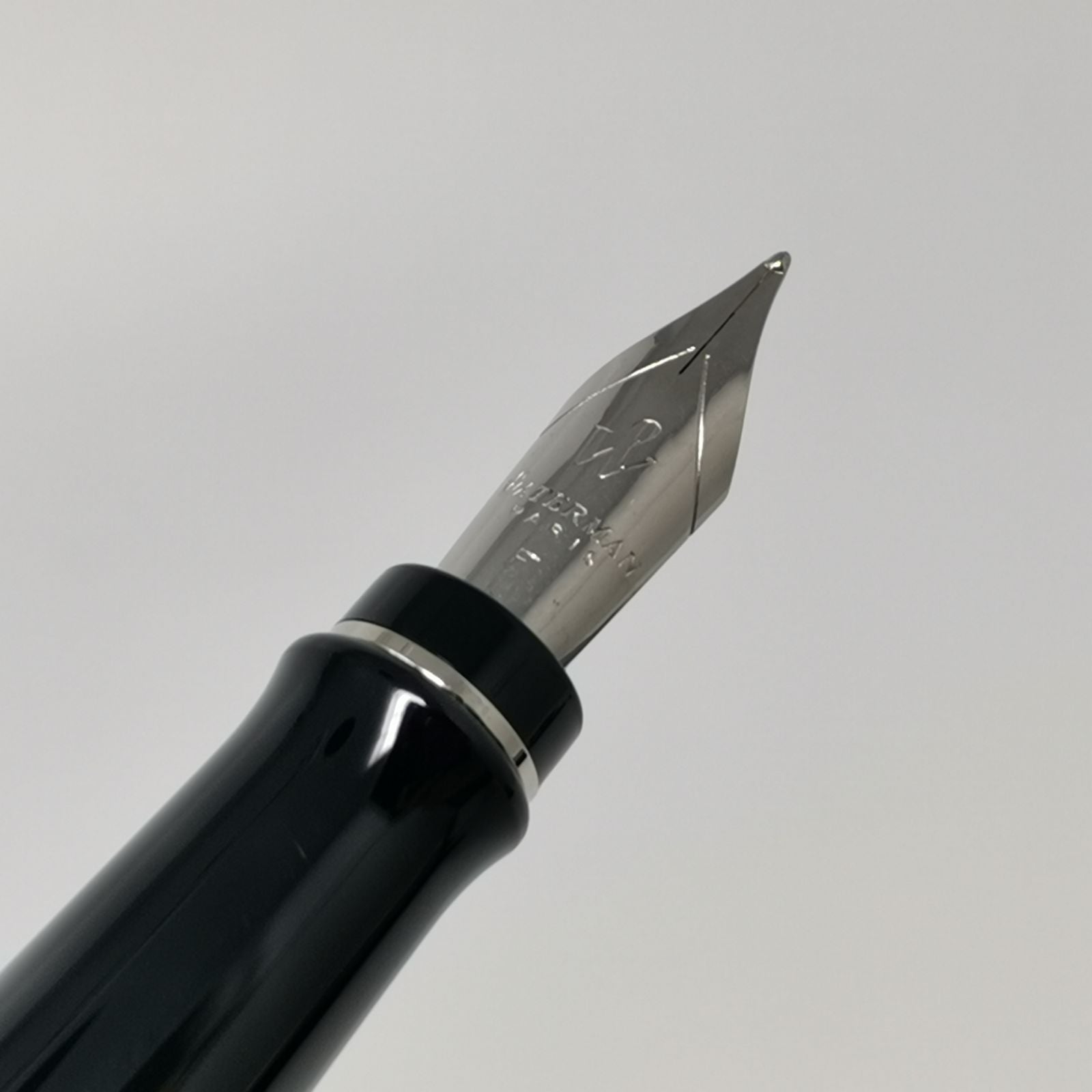 Waterman Paris ballpoint pen and fountain pen set with replacement ink cartridge and box