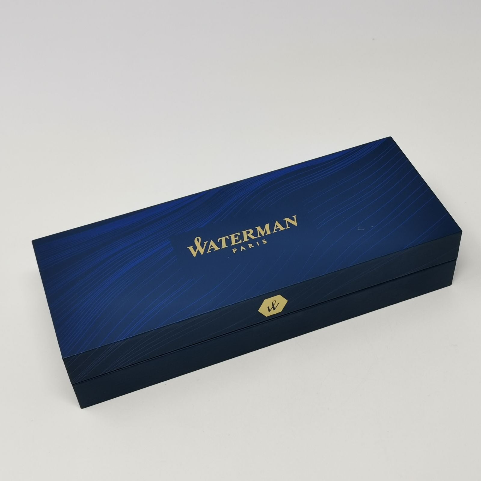 Waterman Paris ballpoint pen and fountain pen set with replacement ink cartridge and box