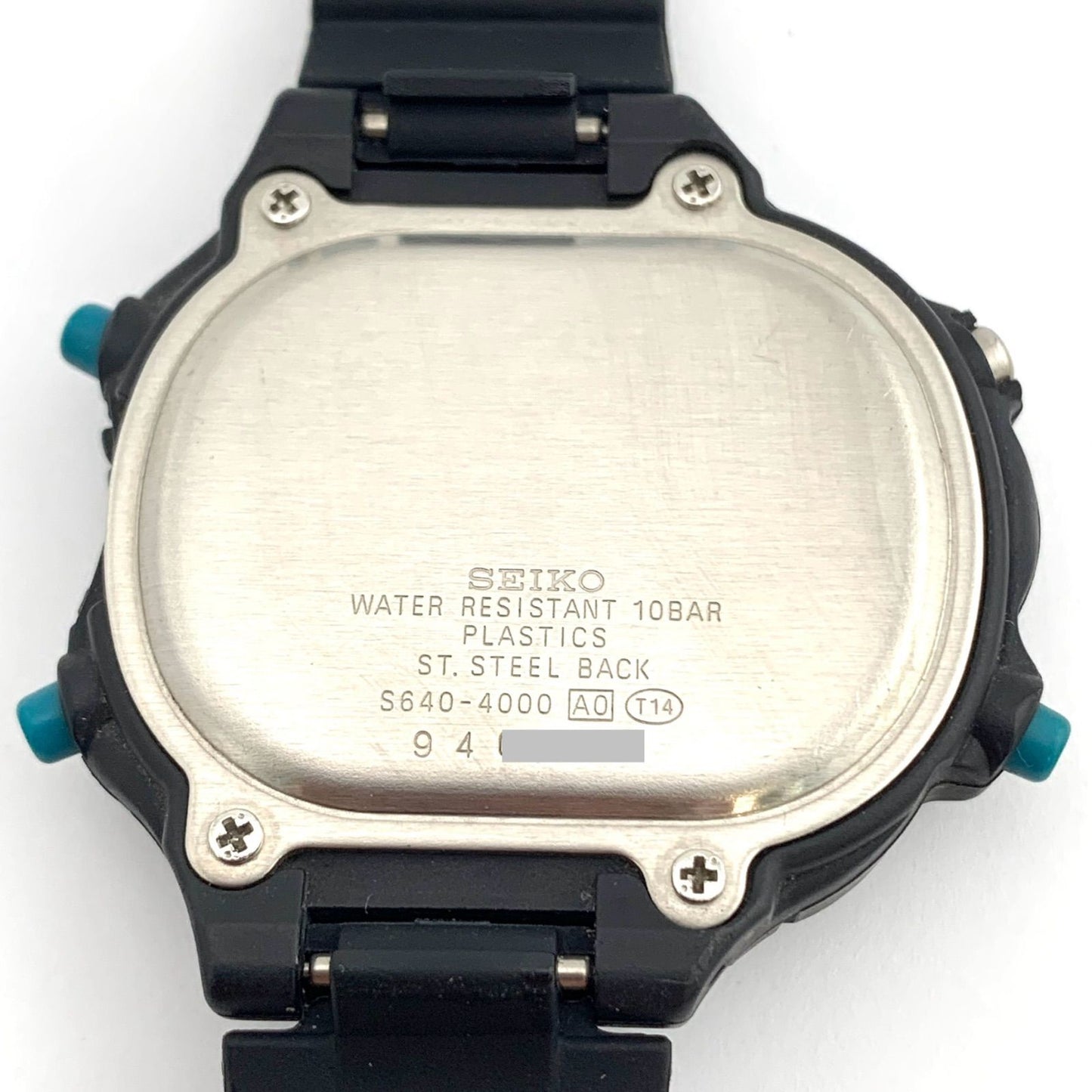 SEIKO S640-4000 Digital Men's Watch — Japanese