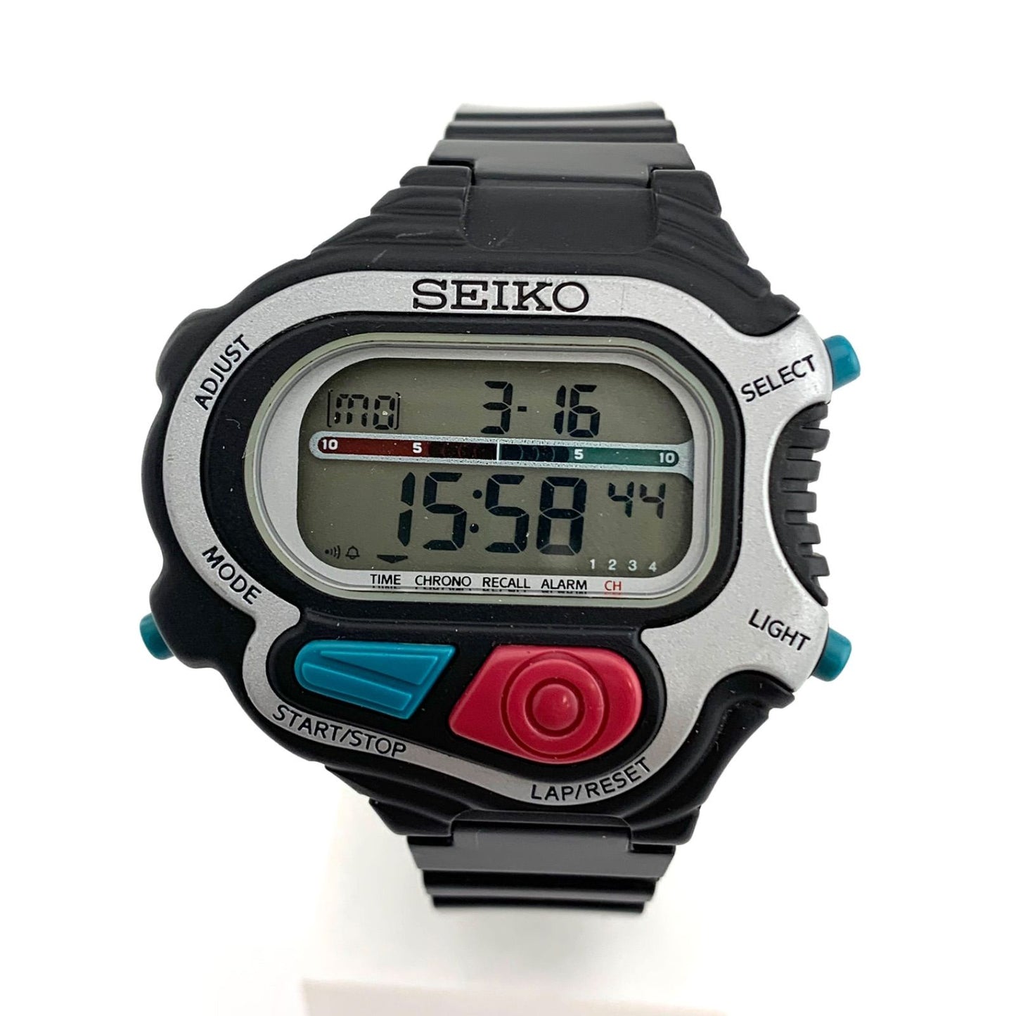 SEIKO S640-4000 Digital Men's Watch — Japanese