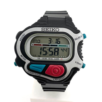 SEIKO S640-4000 Digital Men's Watch — Japanese