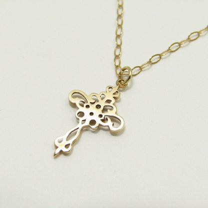 Agete pink gold K10 diamond pendant necklace with 45cm chain length weighing 0.8g