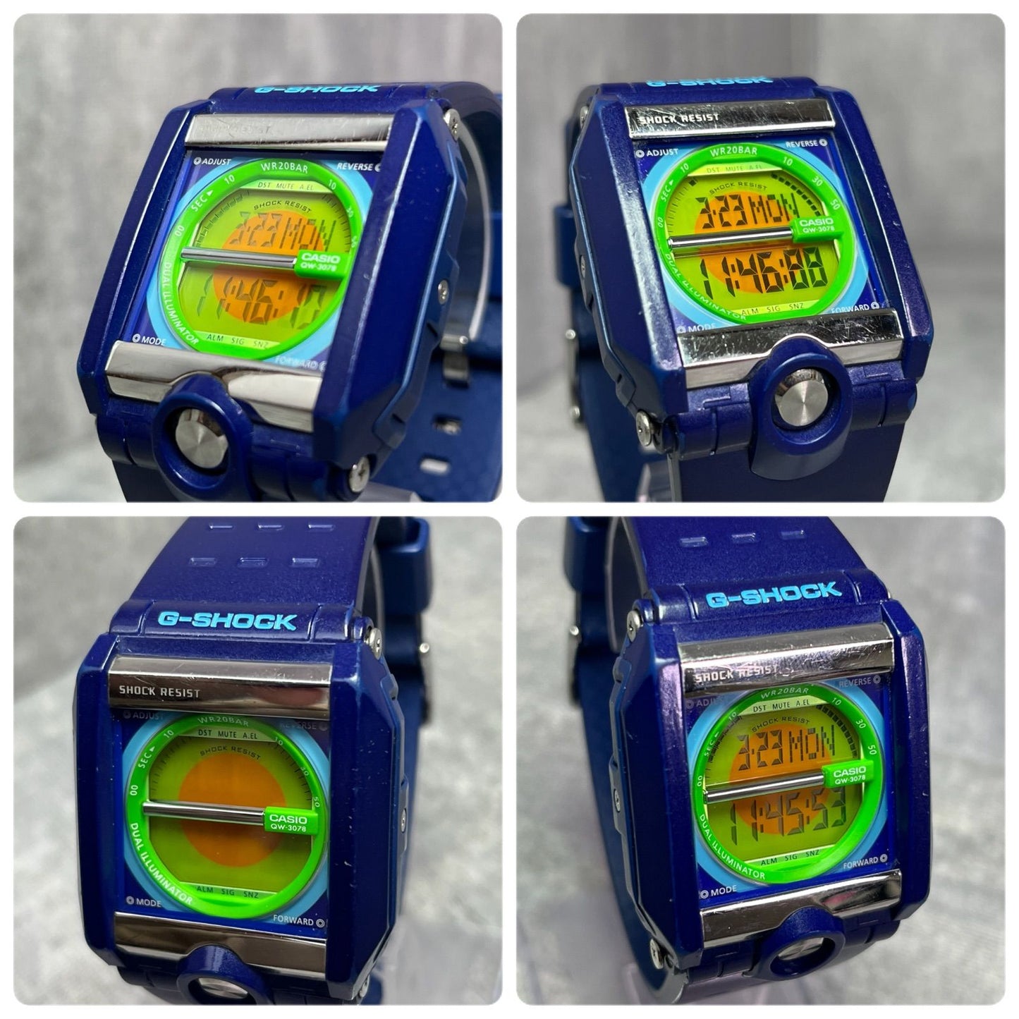 CASIO G-8100D-2DR Digital Men's Watch — Japanese