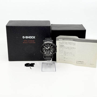 CASIO GPW-1000 Solar Men's Watch — Japanese