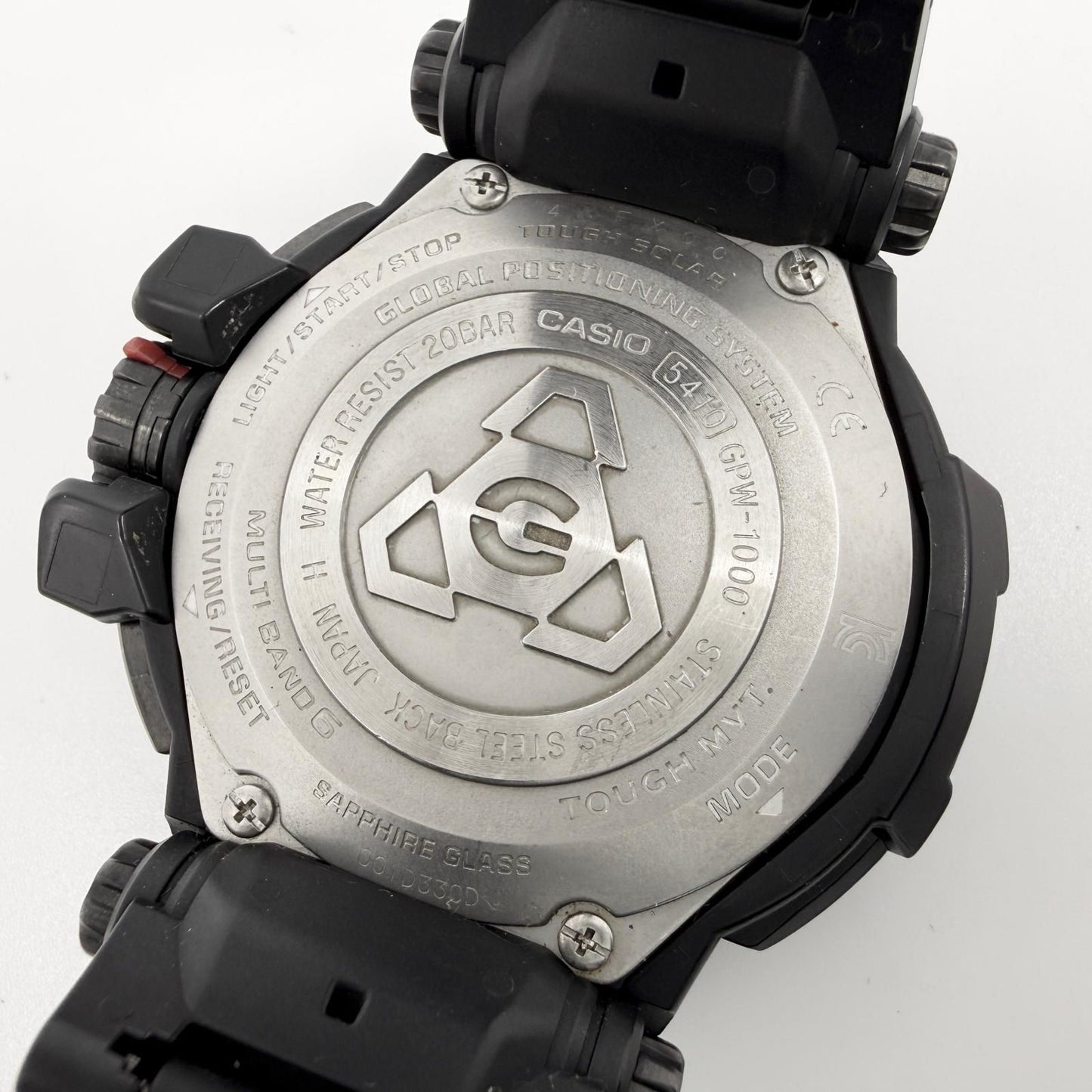 CASIO GPW-1000 Solar Men's Watch — Japanese