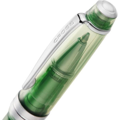 CROSS Bailey Light Cream Soda Collection ballpoint pen in melon color with cap mechanism and black ink