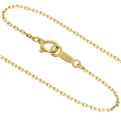 MIKIMOTO ladies pearl necklace with 6mm pearls, gold K18YG chain, 37.5cm length, elegant gold tone