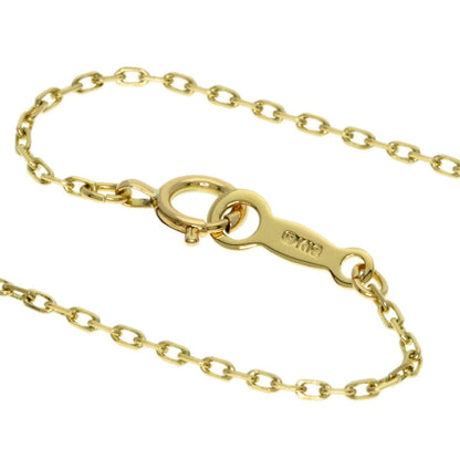 MIKIMOTO ladies ribbon motif pearl necklace in 18K yellow gold with 7.1mm pearl and 40cm chain