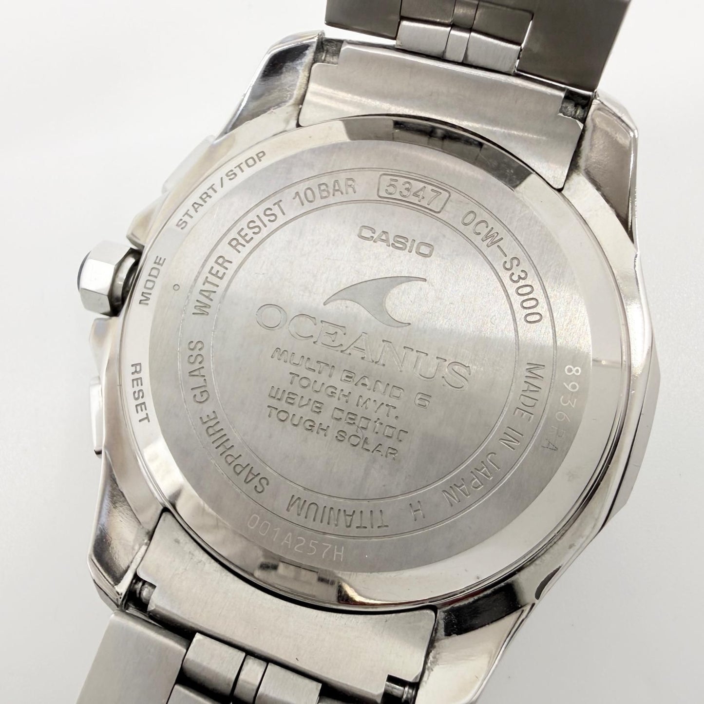 CASIO OCW-S3000-1AJF Solar Men's Watch — Japanese