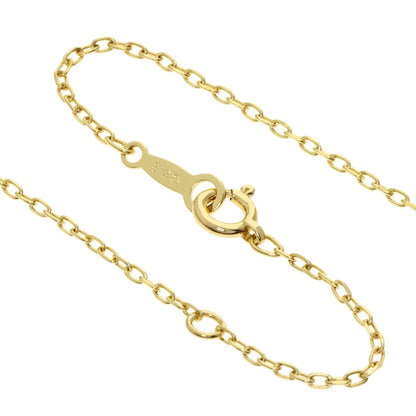Mikimoto Pearl Diamond Heart Motif Necklace in K18 Yellow Gold with 7.5mm pearl and diamond detail
