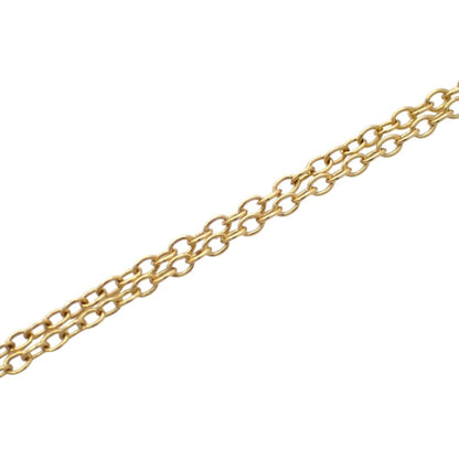 Mikimoto 6.6mm Akoya pearl necklace pendant with a 35cm yellow gold chain and natural pink pearl