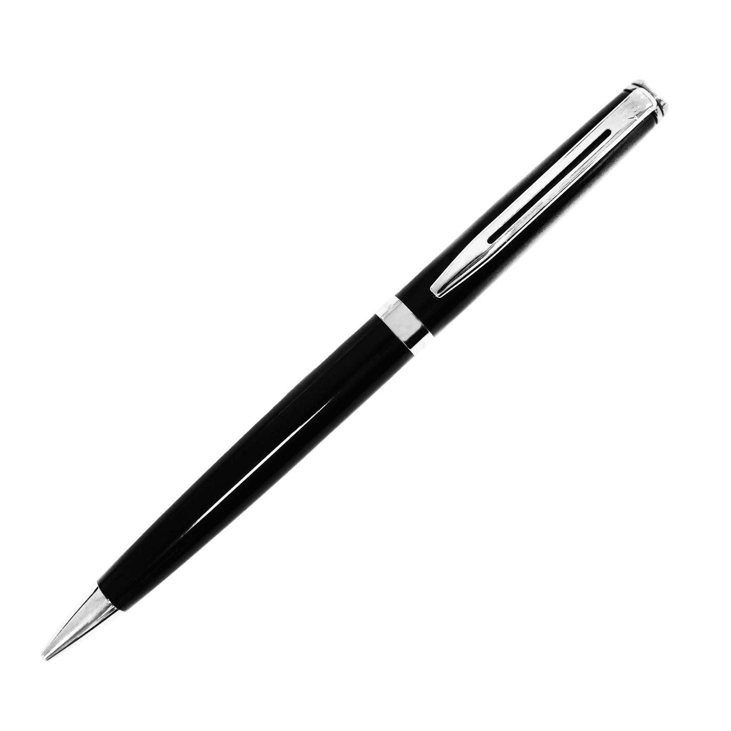Waterman Metropolitan Essential Mechanical Pencil 0.5mm in black with silver accents, 134mm length