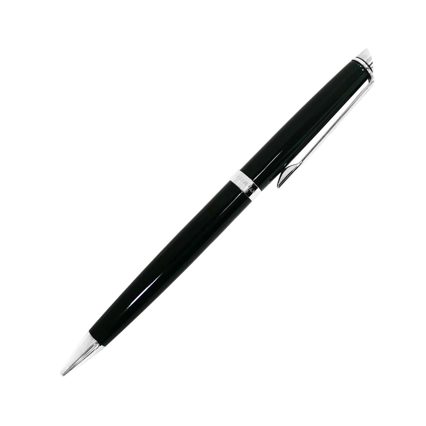 Waterman Metropolitan Essential Mechanical Pencil 0.5mm in black with silver accents, 134mm length