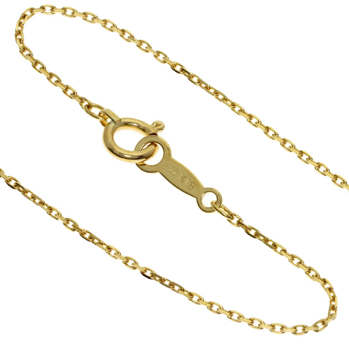 Mikimoto ladies necklace with 7.2mm pearl and diamond set in K18 yellow gold with 42cm chain