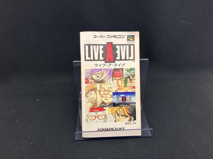 Live A Live game cartridge with all matching items displayed as shown in the images