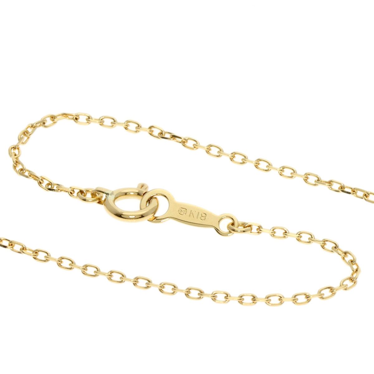 Mikimoto ladies pearl necklace made of K18 yellow gold with 39.5 cm chain length and 1.1 mm width
