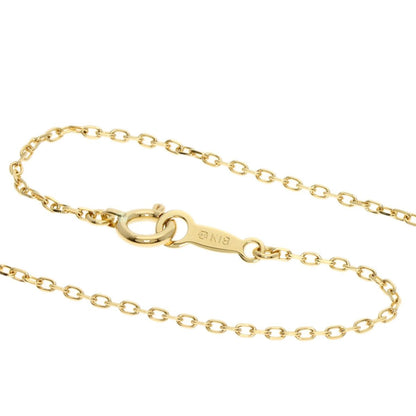 Mikimoto ladies pearl necklace made of K18 yellow gold with 39.5 cm chain length and 1.1 mm width