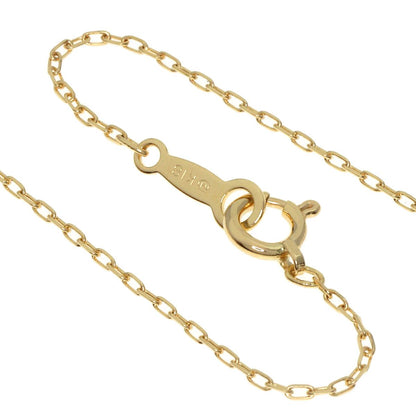 MIKIMOTO pearl and diamond necklace in K18 yellow gold with 40cm chain, displayed on white background