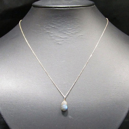 Agete Labrodite necklace in K10 yellow gold with 17 mm pendant on 40 cm chain
