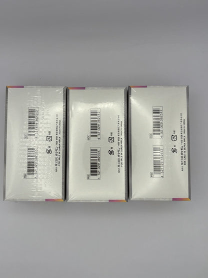 Pokemon Unopened Shrink-Wrapped Terra Star Festival ex 3BOX Pokémon Card — Japanese