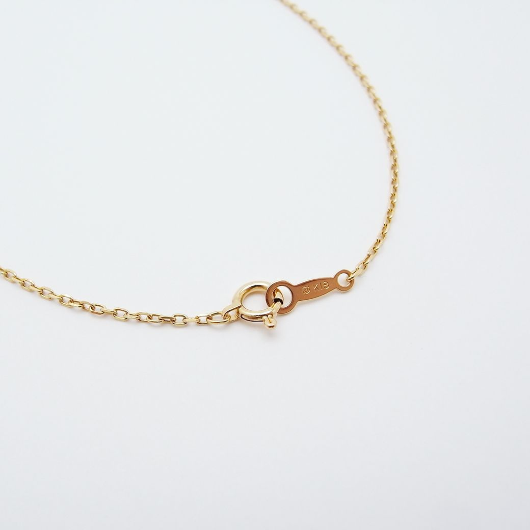 Mikimoto Heart Motif Akoya pearl pendant necklace with 6.2mm pearl in 18K yellow gold on a 40cm chain
