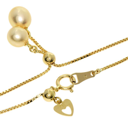 Tasaki women's pearl necklace in K18 yellow gold with 6.4-7mm pearls and 48cm chain