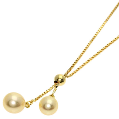 Tasaki women's pearl necklace in K18 yellow gold with 6.4-7mm pearls and 48cm chain