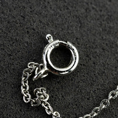 Mikimoto Akoya pearl necklace with 5mm single pearl pendant on SV925 silver chain