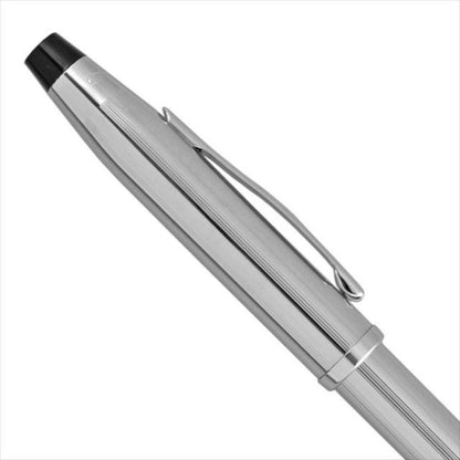 Cross Century 2 3502WG chrome ballpoint pen in glossy silver with twist mechanism, 140mm length