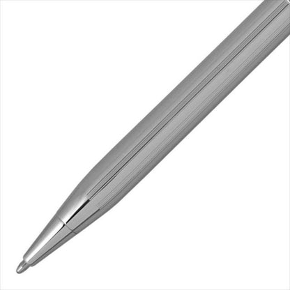 Cross Century 2 3502WG chrome ballpoint pen in glossy silver with twist mechanism, 140mm length