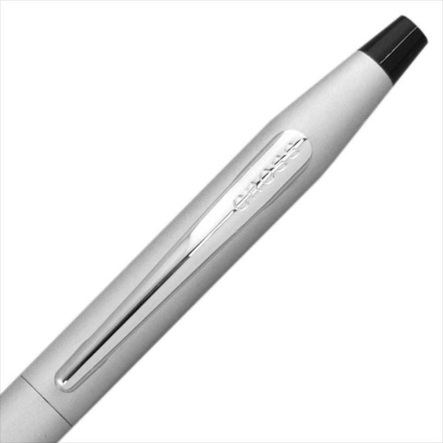 Cross Classic Century Brush silver ballpoint pen with twist mechanism and slim 133mm body
