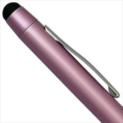 CROSS TekSpeed Plus AT0090-6 Frosty Pink multi-function pen with black and red ballpoints and 0.5mm mechanical pencil