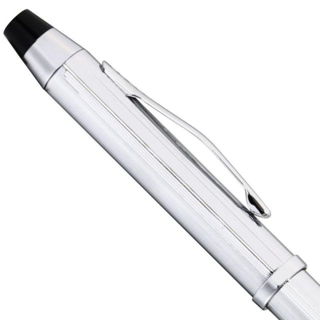 Cross Tech3 TekSuri multi-function pen in chrome with brass body and chrome plating
