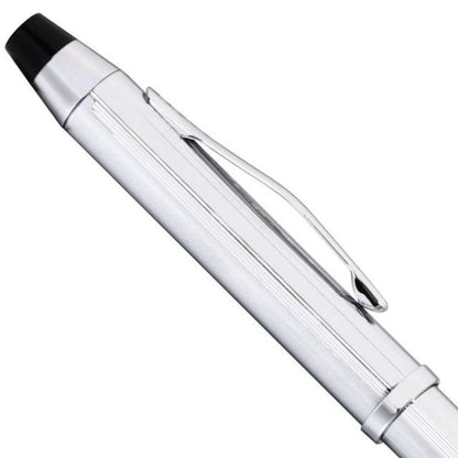 Cross Tech3 TekSuri multi-function pen in chrome with brass body and chrome plating