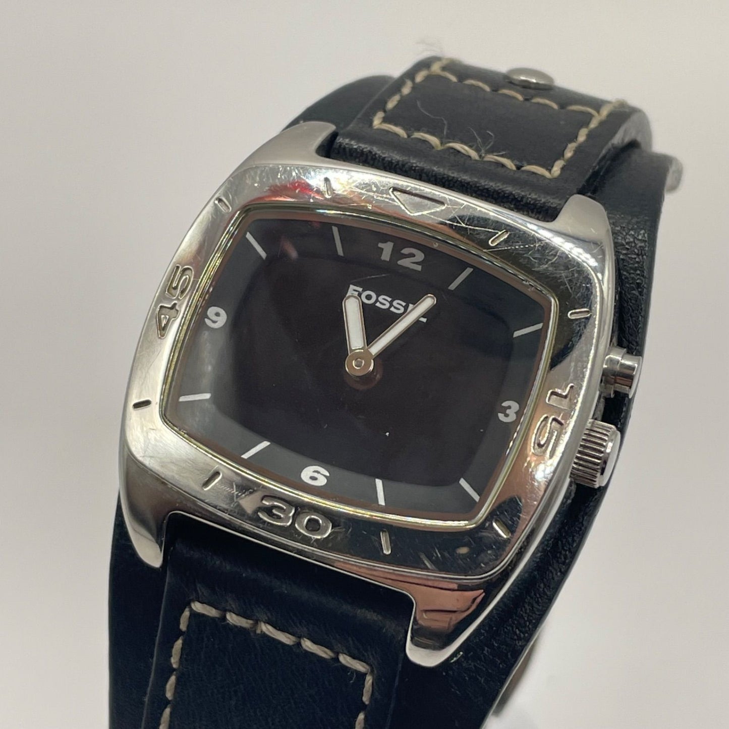 FOSSIL AM-3778 Digital Men's Watch — Japanese